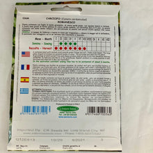 Load image into Gallery viewer, 36 - ARTICHOKE SEEDS