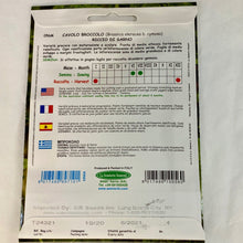 Load image into Gallery viewer, 56 - BROCCOLI DI NATALE SEEDS