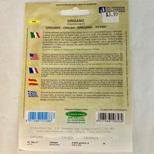 Load image into Gallery viewer, 656 - OREGANO SEEDS