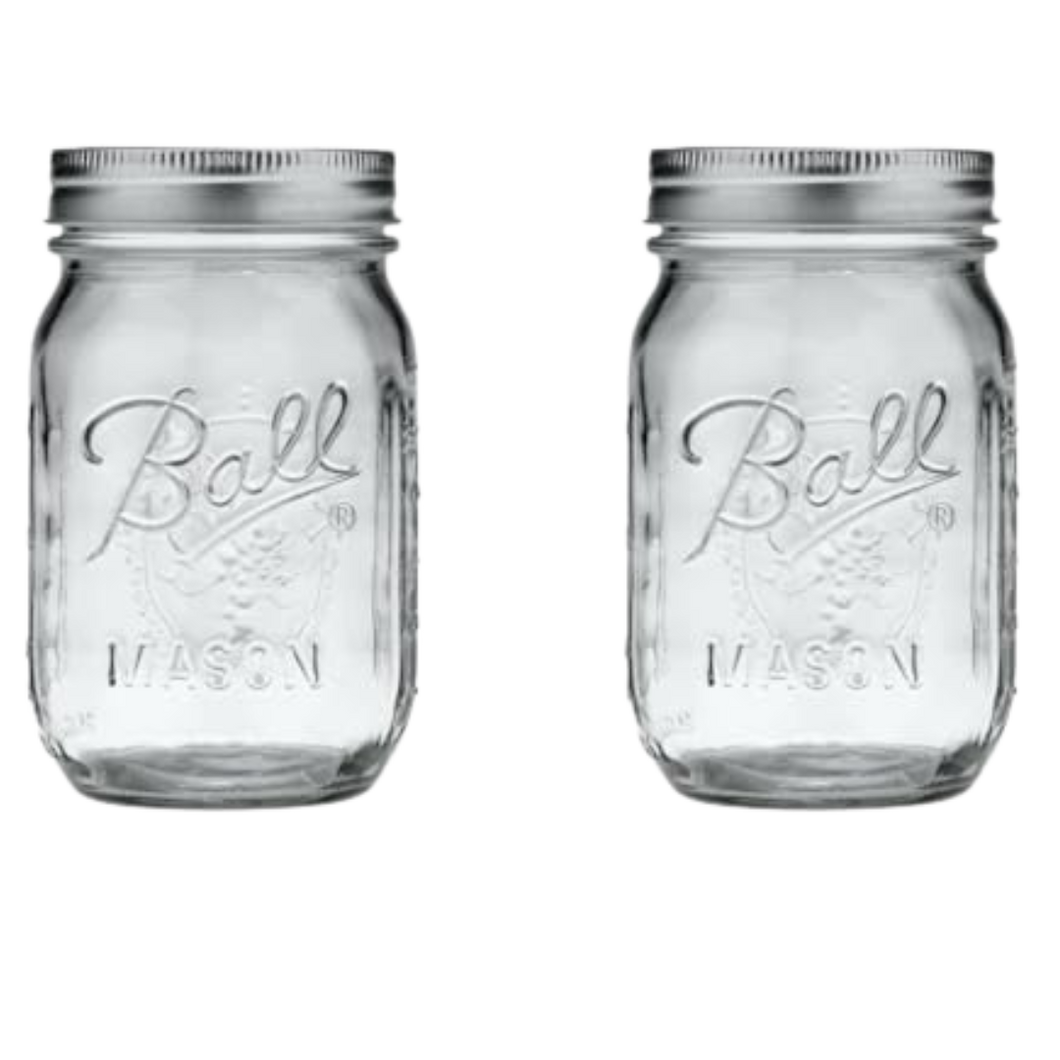 Mason Ball Jars (various sizes)