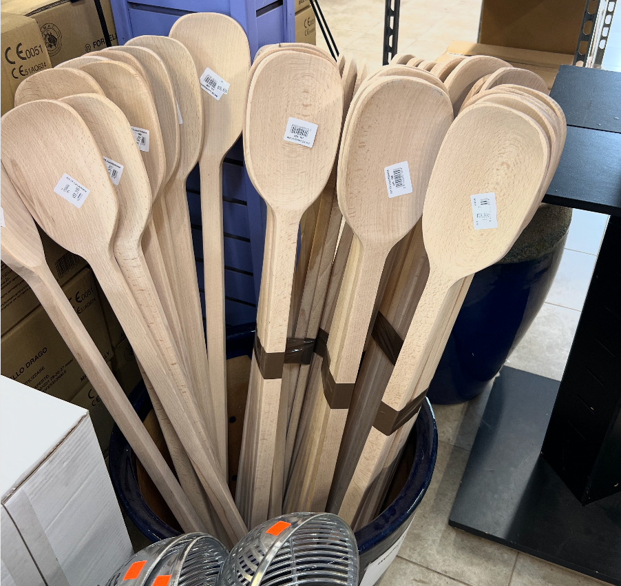 Wooden Sauce Stirring Spoons